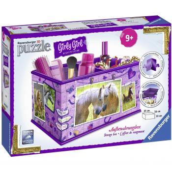 Kit 3D Chevaux Jeune Fille – Boîte à pièces