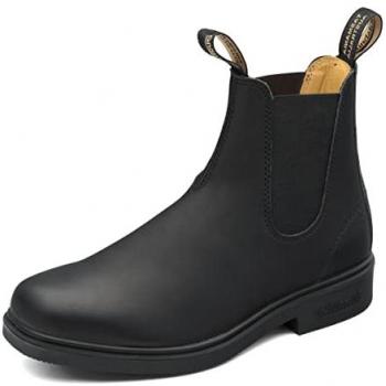 Blundstone 068 Black Leather Chelsea Boots for Men and Women