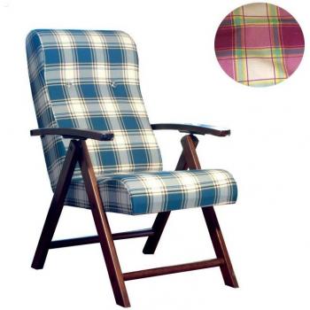 Iperbriko 4‑Fach-Holzstuhl „Rosa Karo“, 65×70 cm