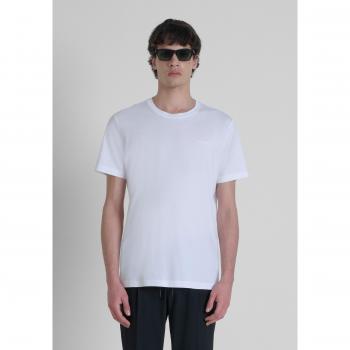 Antony Morato T‑shirt Regular Fit con Immagine Logo su Cotone‑Viscosa