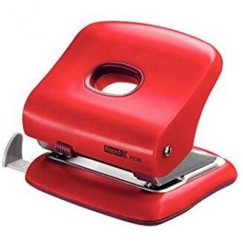 Rapid Hochleistungs-Locher FC30 für 30 Blatt in Rot