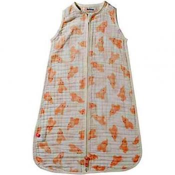 Gigoteuse en mousseline bio 70cm NOUKIE'S Rose clair Mix&Match