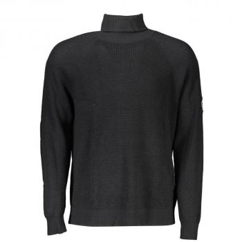 Calvin Klein Jeans Pullover Rollkragen Schwarz XXL