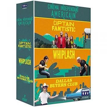 Collection Cinéma Américain Indépendant – 3 DVDs (Captain Fantastic, Dallas Buyers Club, Whiplash)