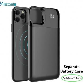 Carcasa de Respaldo Cargador 5000mAh para iPhone 11 Pro Max