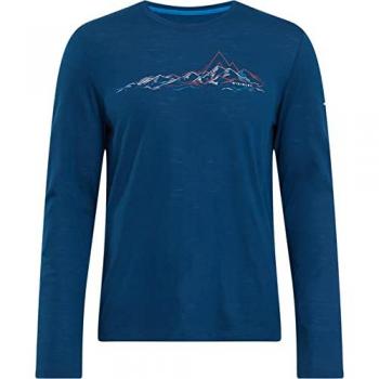 McKINLEY Langarmshirt He.-Langarmshirt Shane LS M Blau S