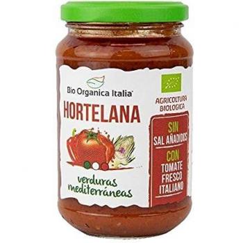 Molho de Tomate e Vegetais Mediterrâneos, 325 ml – Organica Italia