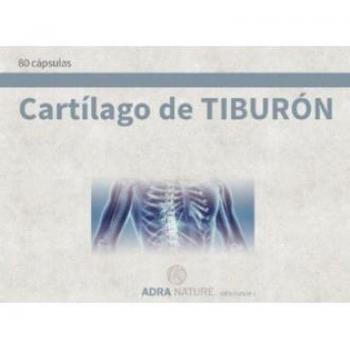 Adranature 1 cartílago de tiburón 80 cápsulas de 824mg