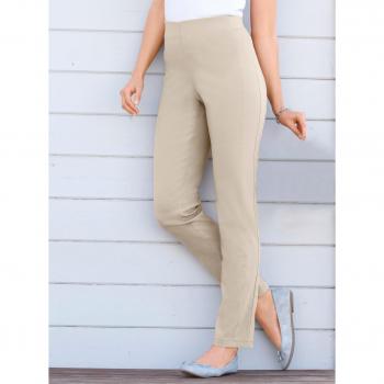 Pantalon sobre avec ceinture élastique