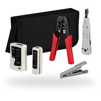 M-Cab NETWORK TOOL SET W/ BAG. 4 PCS