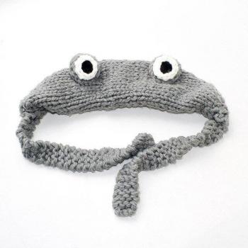 Hip-Hop Frog Knit Beanie