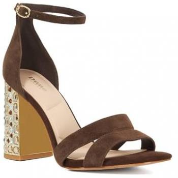 Sandales Marron Dune London avec Bijoux