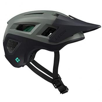 Casco Lazer Coyote verde y negro