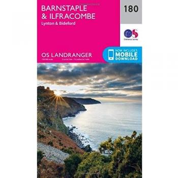 Ordnance Survey Map of Barnstaple & Ilfracombe