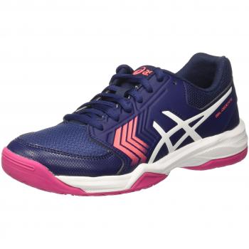 Asics Gel-Dedicate 5, Zapatillas para Mujer, Azul/Diva Pink