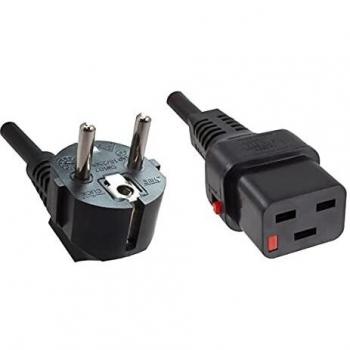 Lockable C19 Power Cable – 2 m Length, 250 V, 16 A (AK5043)