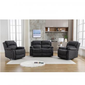 Modern 2-Piece Dining Chair Pair – PU Upholstery, Cane Back – Brown