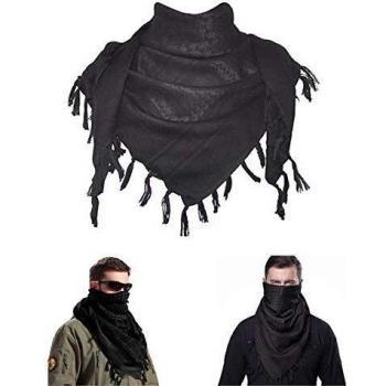 MiaoMa Tactical Black Military Kuffiyeh