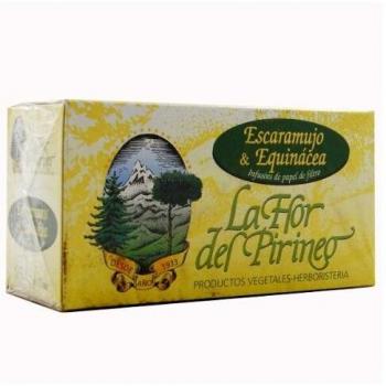 La Flor del Pirineo Escaramujo Echinacea Infusión 25uds