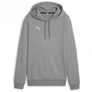 Felpa Puma Teamgoal Con Cappuccio Grigia L