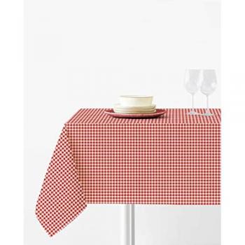 Colección Sokios: Mantel Vichy Rojo