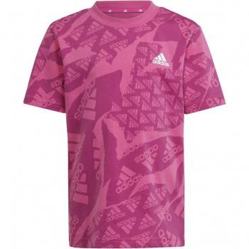 T-Shirt infantil adidas Fucsía K‑Log