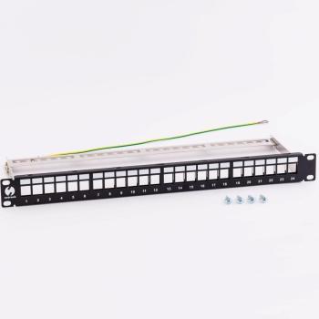 Netrack 104‑21 Patchpanel (RAM) – Keystone-Interface
