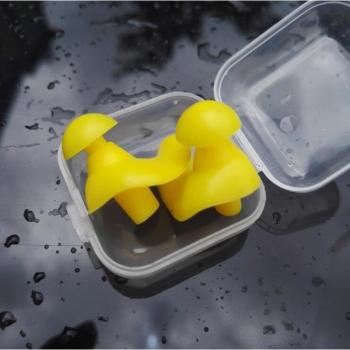 Anti-Noise Silicone Earplugs for Swimming and Snoring
