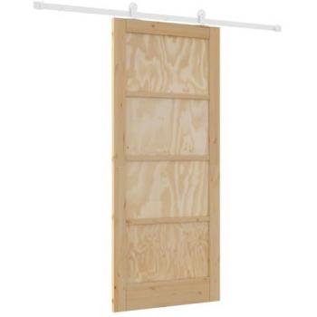 Portes coulissantes ORKDAL en pin, finition naturelle