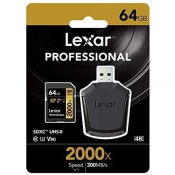 Lexar 2000X Ultra 64GB SDXC UHS-II