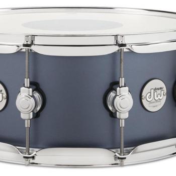 DW 14x6 Blue Slate Snare Drum