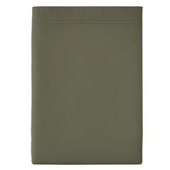 Essix Drap Plat Uni Percale PREMIÈRE Vert 180x290 cm