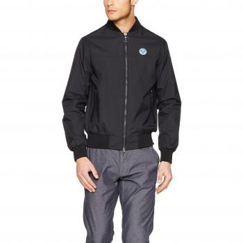 North Sails Bomber 602390, Chaqueta para Hombre, Azul (BLU Navy 0800), XL