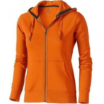 Elevate Womens Arora Hooded Zip Sweater L Blue