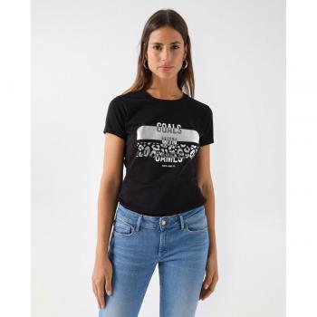 Camiseta corta Salsa Jeans con diseño frontal