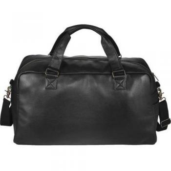 Oxford Duffel Weekender – Black, 48x23 cm