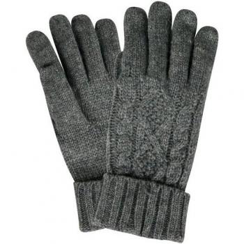 Elegante Capelli NY Strickhandschuhe, zopfgeflechtetes Design