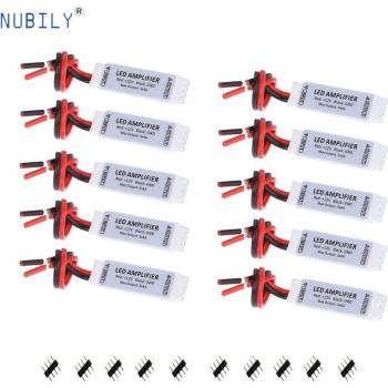 Contrôleur RGB 10 pcs DC12V 3 canaux 3x4A pour bande LED 3528/5050