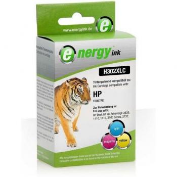 Energy ink H302XLC ersetzt HP 302 XL Tintenpatrone