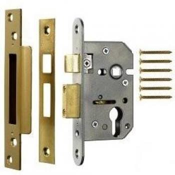 Era Euro Pro-fit Sashlock in Satin Finish