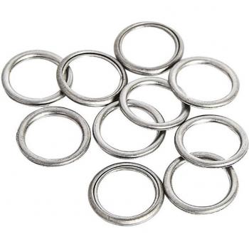 OEM 803916010 Silver 16mm Washer Gaskets Replacement 10pcs