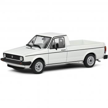 Volkswagen Caddy Pick Up 1990 Weiß Modellauto Maßstab 1:43