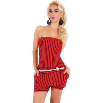 Sommertest: Marine-Hotpants Kombi mit Seilgurt