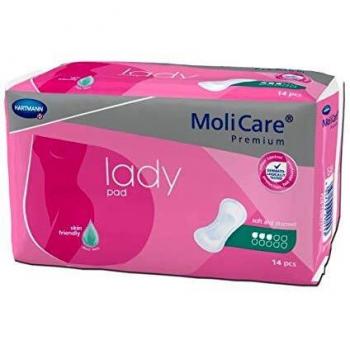 Hartmann MoliCare® Premium lady pad, 3 gouttes, bandage(s), 14 pièces