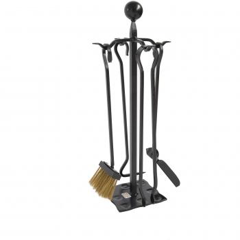 Ferro Battuto Kit di Accessori Camino