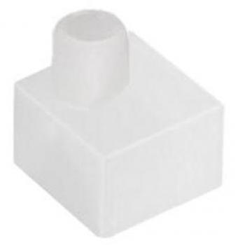 Tapa frontal LEDBOX de silicona neón 12x12mm