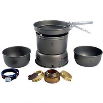Estufa Compacta Trangia 27‑1 Aluminio Anodizado Duro