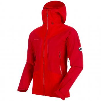 Mammut Masao HS Anorak à Capuche Homme XXL Rouge Lave foncé