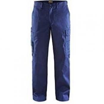 Blue marine cargo work pants