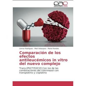 Comparación de los efectos antileucémicos in vitro del nuevo complejo: Trans-[Pt(CTZ)2Cl2] Con los de las combinaciones del clotrimazol con transplatino y cisplatino